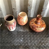 Southwest Pottery- 3 Pieces