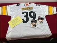 AUTHENTIC SIGNED NFL FAST WILLIE PARKER JERSEY