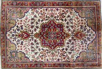 GREAT HAND KNOTTED PERSIAN WOOL ACCENT RUG