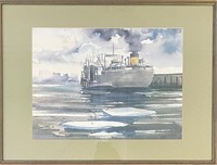 DESIRABLE JOHN STACKHOUSE SIGNED WATERCOLOR