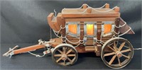 FOLKSY HAND MADE CARRIAGE ACCENT LAMP