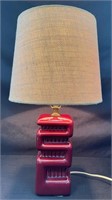 DESIRABLE MID CENTURY POTTERY ACCENT LAMP