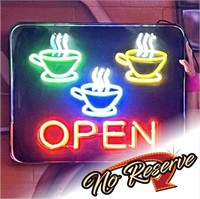 NO RESERVE! CAFE NEON LIGHT