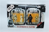2006 Star Wars Comm. Tin Leia Vader C3PO SandTroop