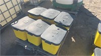 6 JD Poly Chemical Applicator Boxes