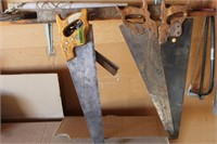 HAND SAWS, AND SQUARES