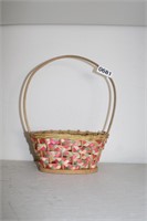 HANDMADE EASTER BASKET FROM THE 60'S