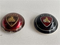 2 x Holden Horn Buttons incl. Black and Red