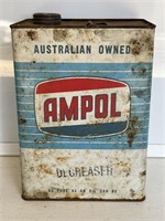 AMPOL Gallon Tin