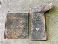 2 x Early Holden Fuel Tank Covers