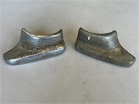 Pair Early Holden Chrome Bumper Overriders