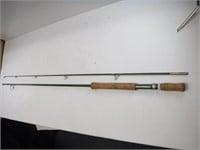 2 Piece Fly Fishing Rod Aluminum with Guide Lines