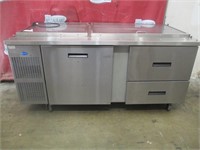 72" Refrigerated Prep Table