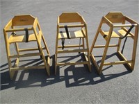 Bid X 3: High Chairs
