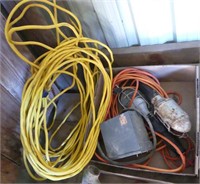 FLAT: EXTENSION CORDS & TROUBLE LIGHTS