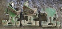 SIX JD TRACTOR WEIGHTS & HARDWARE