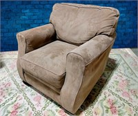 Broyhill Brown Upholstered Armchair