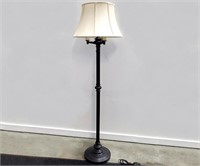 Metal Four-Bulb Standing Lamp