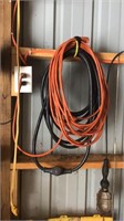 Electrical cords and shop lights