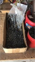 Nails, steel screws, hinges, misc bolts and