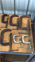 C clamps (1”-8”)