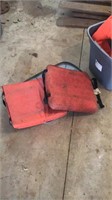 Tote of throwables and life vests
