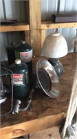 Lot of camping supplies (propane, lantern, bug