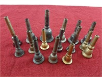 VARIOUS VINTAGE BRASS INSTRUMENT MOUTH PIECES