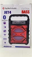 TopTech Audio JET4 Bluetooth Speaker With Extra