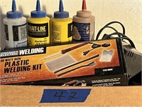 Plastic Welding Kit, Battery Charger, Chalk Line