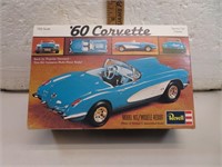 Revell 1960 Corvette 1/25 Scale Model Kit (1984)