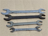 (4) Vintage Blue Point Wrenches Snap on
