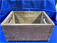 Wood Box Approx. 13.5" x 7” x 9.5”
