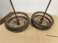 Baby Carriage Axles & Wheels