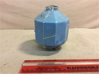Vintage blue Lightning ball rod guide