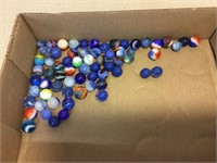 Vintage  marbles shades of blue