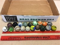 Vintage marbles shooters