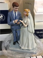 NIB Norman Rockwell Bride and Groom figurine (4)