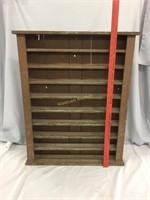 Vintage wooden wall shelf for Knick knacks