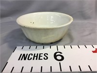 Antique white ironstone China bowl