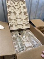 2 Boxes of Bottle Shipping Containers