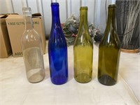 38 Cases Washed Wine Bottles