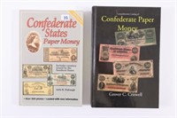 (2) Confederate Paper Money Books