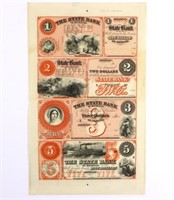 State Bank Of Michigan Obsolete Currency
