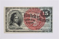 Fifteen Cent Fractional Currency