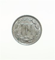 1865 Three Cent (Nickel)