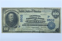 Series 1902 $100.00 National Currency