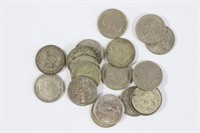(18) Sixpence Coins for Wedding Shoes