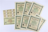 1922 Pre-war Germany Debenture Bond 100,000 mark (