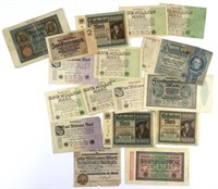 German Papiermark Hyperinflation Post WWI Currency